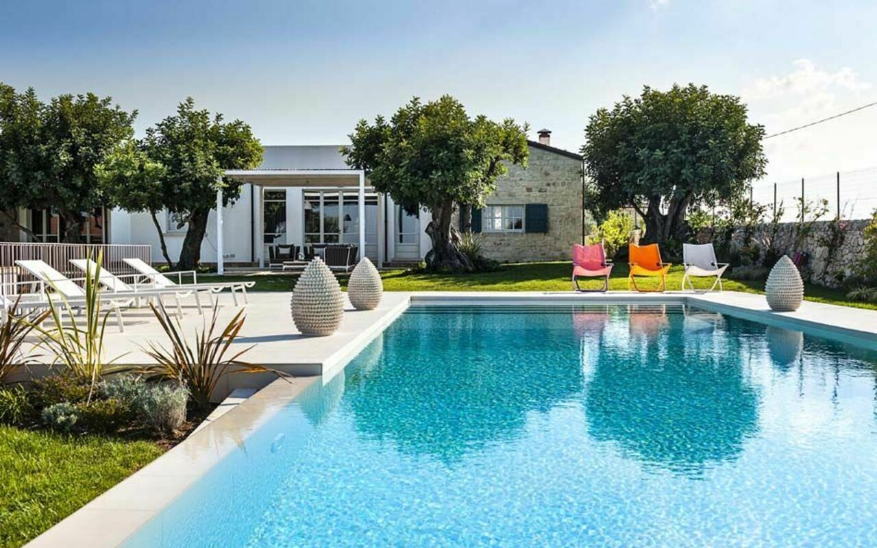 Villa Casi o Cantu: Piscina