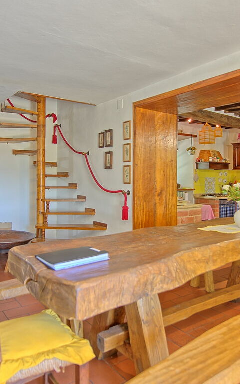 Casale San Martino: Cucina, Sala da pranzo, Soggiorno