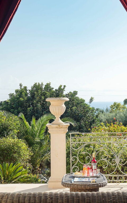 Villa Drago Spa: Balcone / Terrazza / Patio