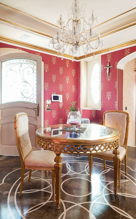 Villa Drago Spa: Sala da pranzo