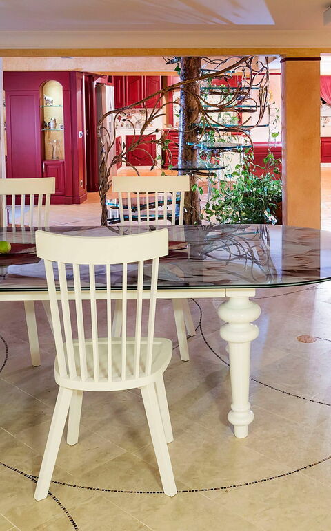 Villa Drago Spa: Sala da pranzo