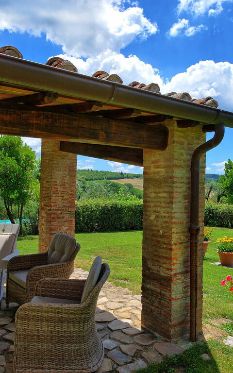Villa Sonia: all'aperto