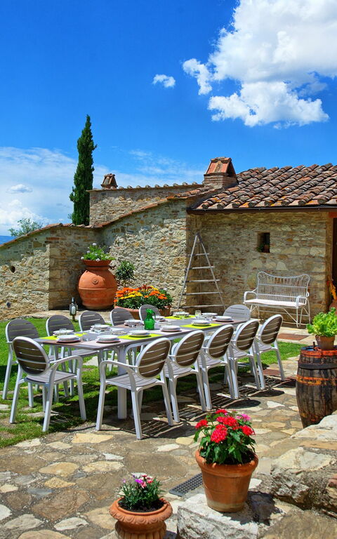 Villa Sonia: all'aperto