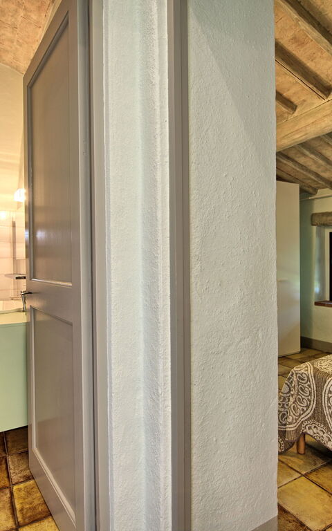 Villa Sonia: Bagno, Camera da letto