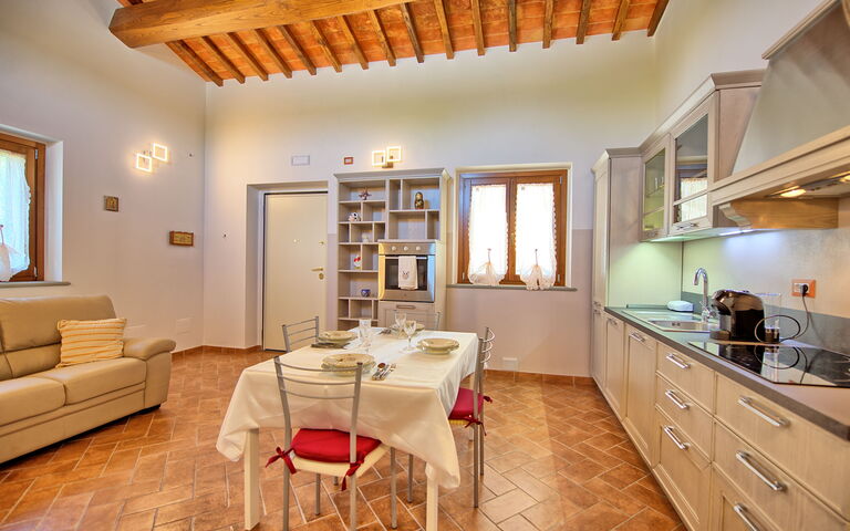 Casa Violina: Cucina, Sala da pranzo, Soggiorno
