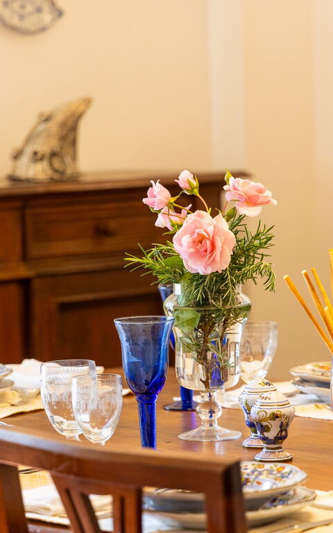 Villa Cangeli: Sala da pranzo