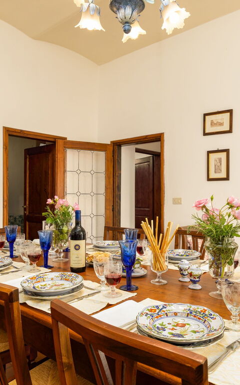 Villa Cangeli: Sala da pranzo