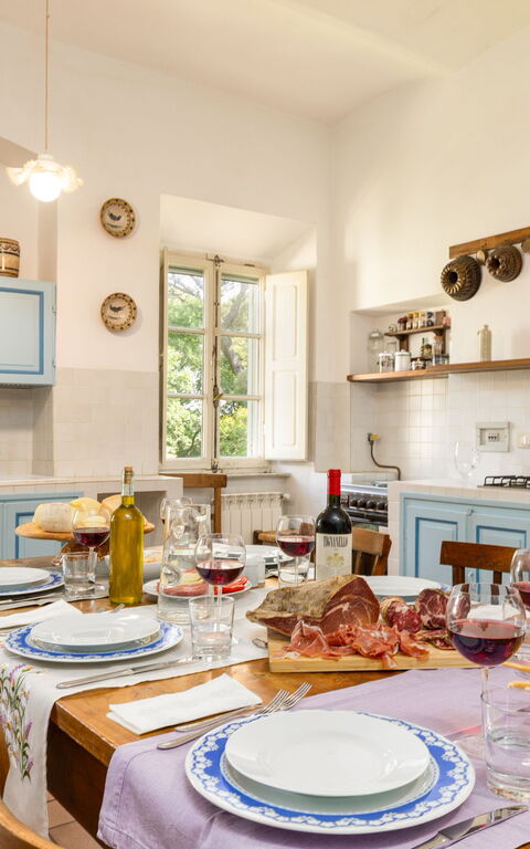 Villa Cangeli: Cucina, Sala da pranzo