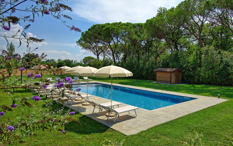Villa Cangeli: all'aperto, Giardino, Piscina
