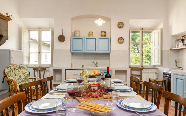 Villa Cangeli: Cucina, Sala da pranzo
