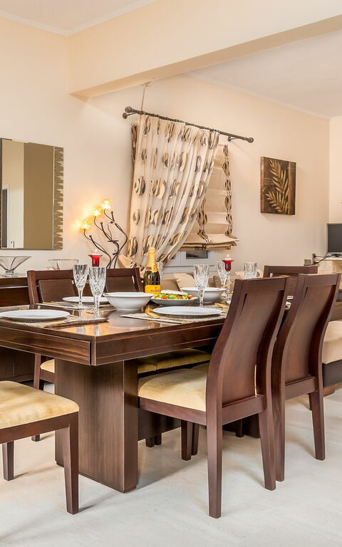 Villa Giador: Sala da pranzo, Soggiorno