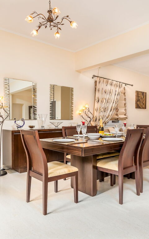 Villa Giador: Sala da pranzo, Soggiorno