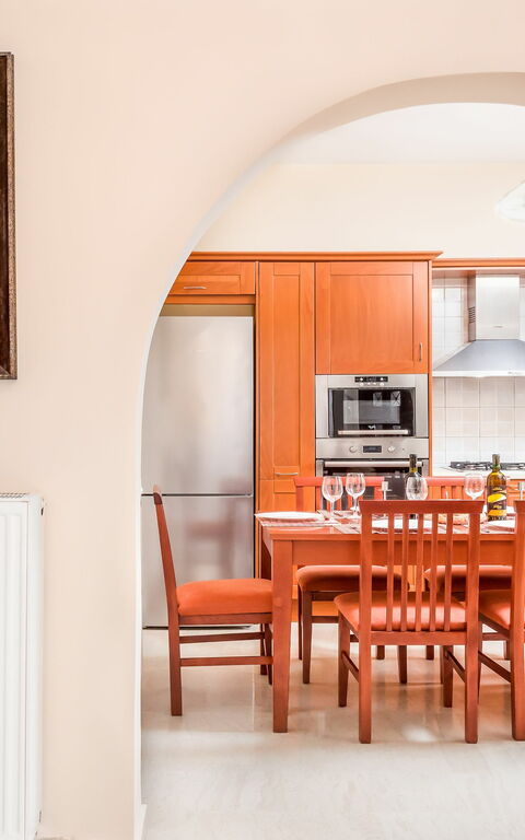 Villa Giador: Cucina, Sala da pranzo