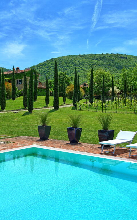 Villa Edo: all'aperto, Giardino, Piscina