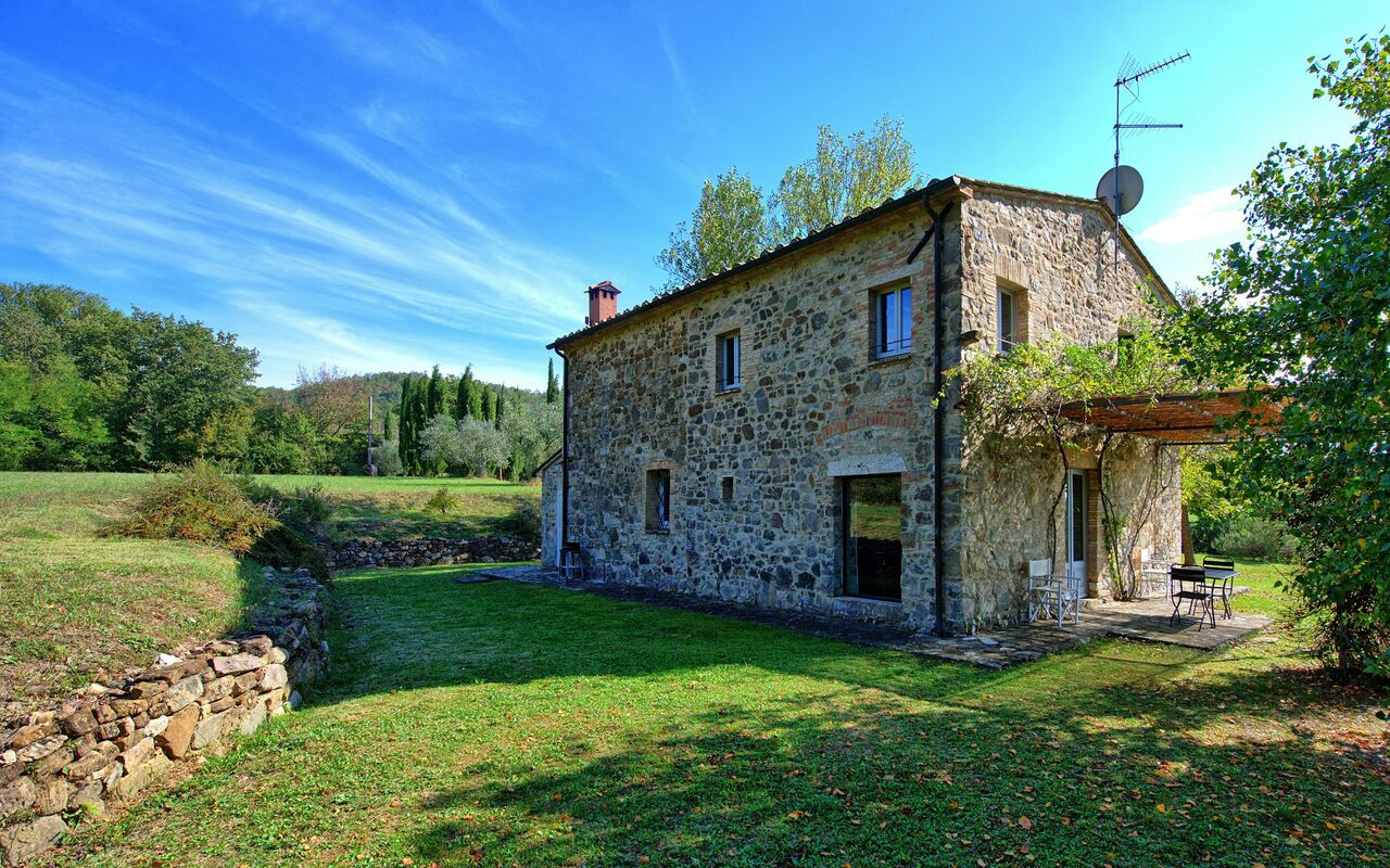 Villa Gualchiere: Esterni, Giardino