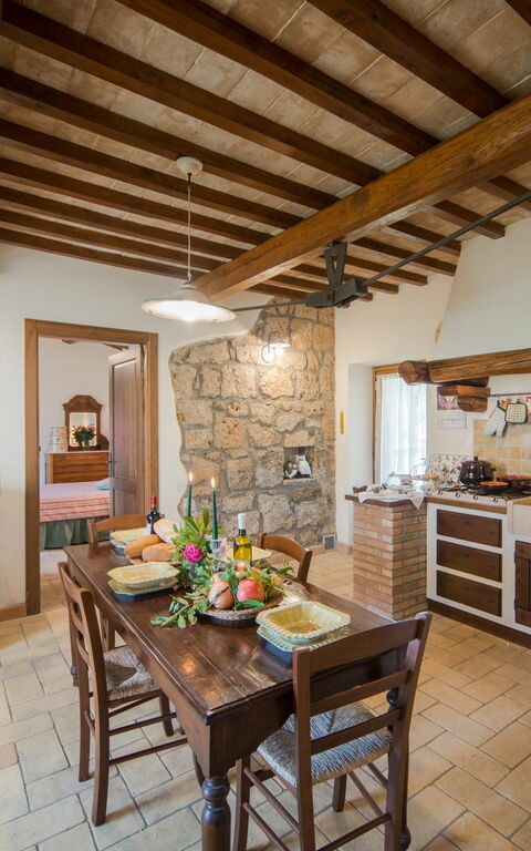 Villa Civita-Old: Cucina, Sala da pranzo