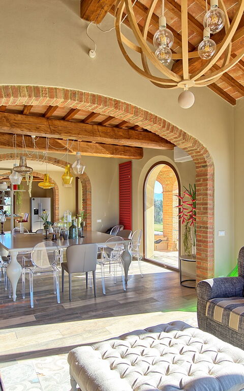 Villa Massimiliano: Sala da pranzo, Soggiorno