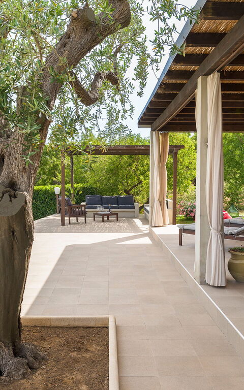 Villa Mara: all'aperto, Balcone / Terrazza / Patio, Piscina