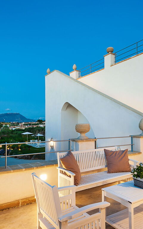 Villa Pigna Bianca: all'aperto, Balcone / Terrazza / Patio