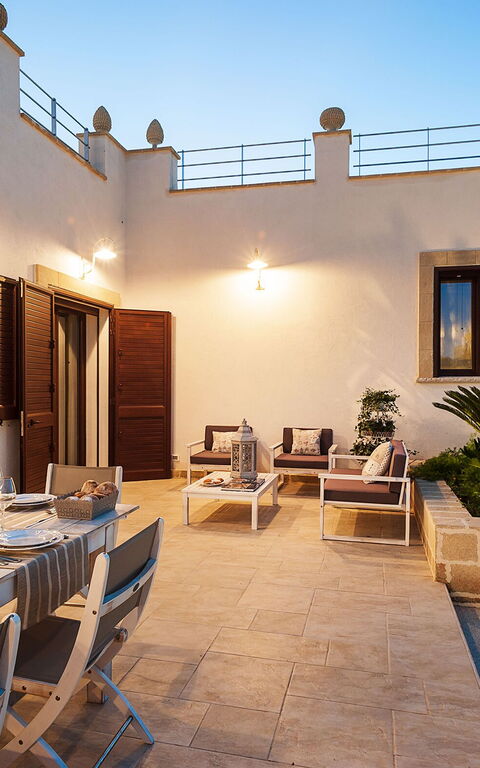 Villa Pigna Bianca: all'aperto