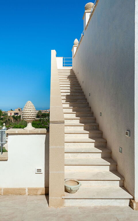 Villa Pigna Bianca: all'aperto, Esterni