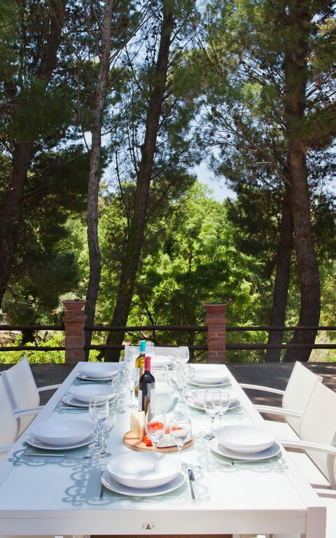 Villa Rocca: all'aperto