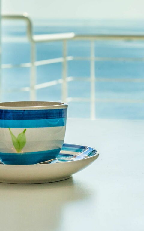 Villa Infinity: Sala da pranzo, Soggiorno