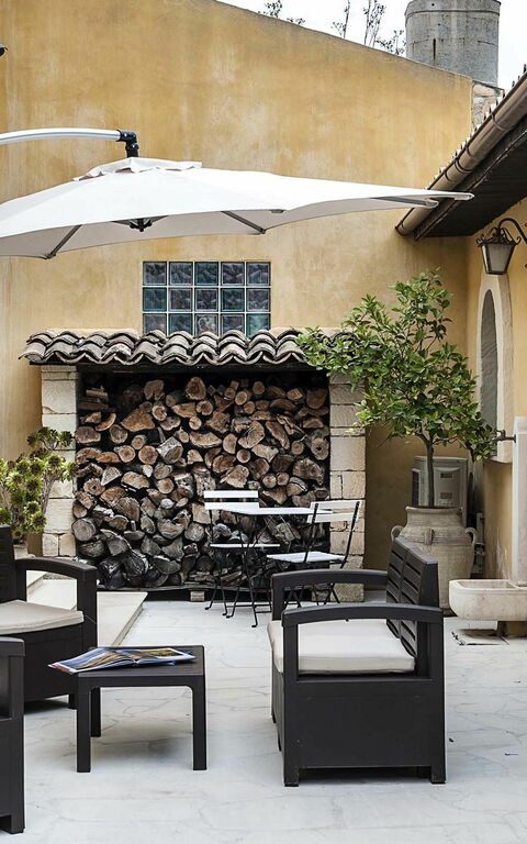 Villa Carolina: all'aperto