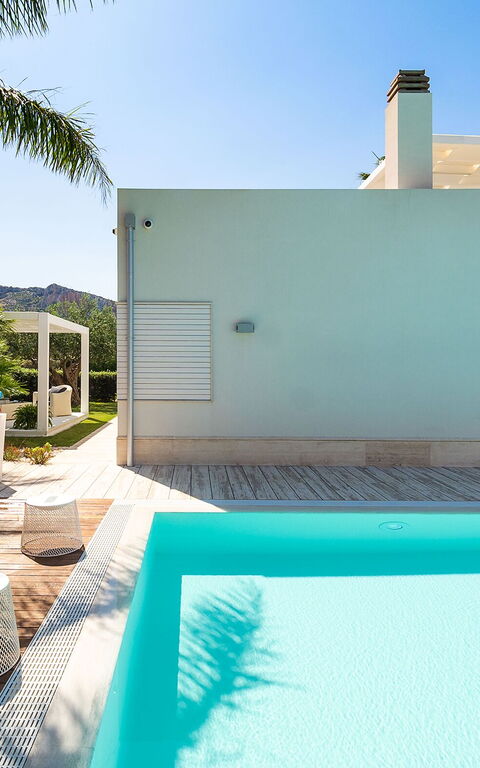 Villa Bellini: Esterni, Piscina