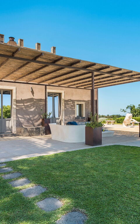 Villa Torre Etnea: all'aperto, Esterni, Giardino