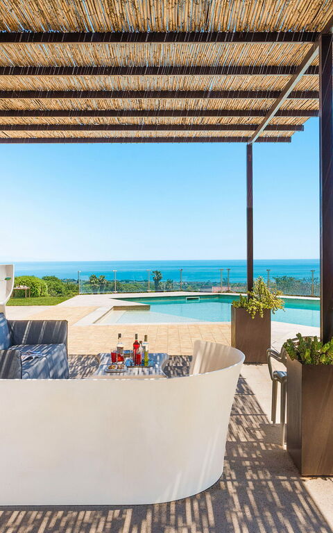 Villa Torre Etnea: all'aperto, Balcone / Terrazza / Patio, Esterni, Giardino, Piscina