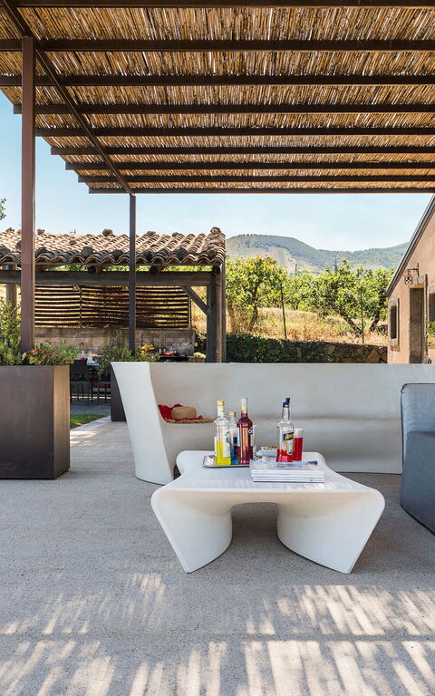 Villa Torre Etnea: all'aperto, Balcone / Terrazza / Patio, Esterni