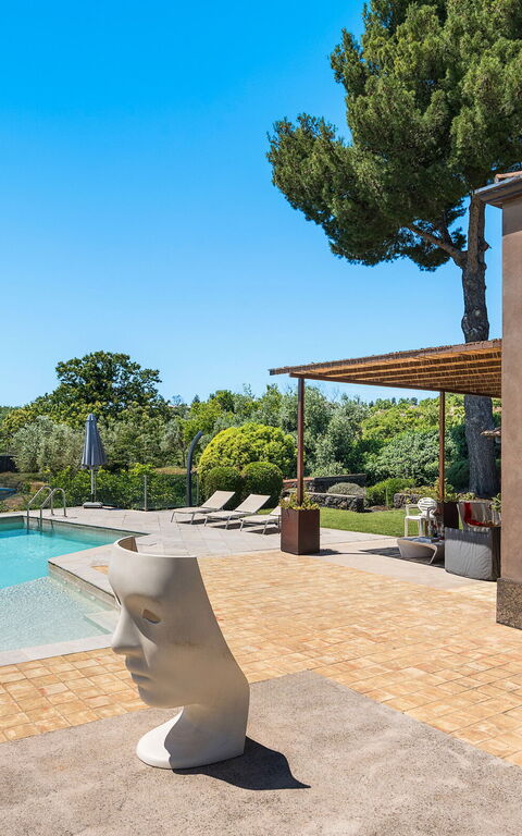 Villa Torre Etnea: all'aperto, Esterni, Piscina