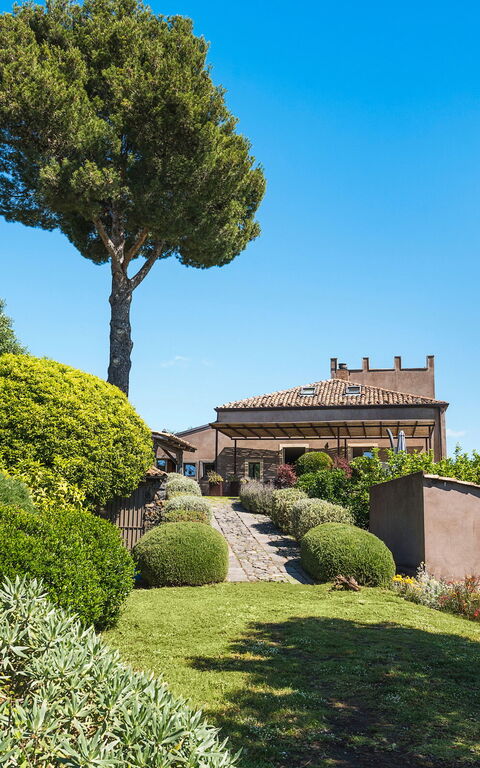Villa Torre Etnea: all'aperto, Esterni, Giardino
