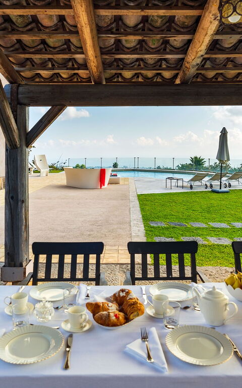 Villa Torre Etnea: all'aperto, Balcone / Terrazza / Patio, Giardino