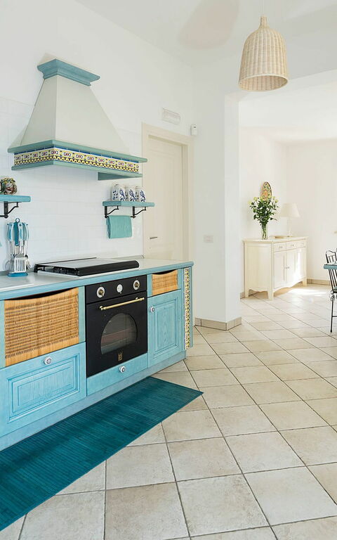 Villa La Plage: Cucina, Sala da pranzo