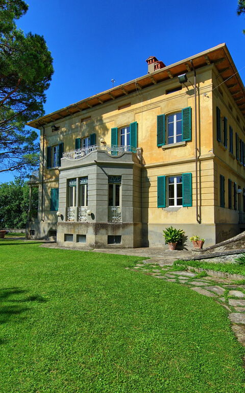 Villa Cuculo: Esterni, Giardino