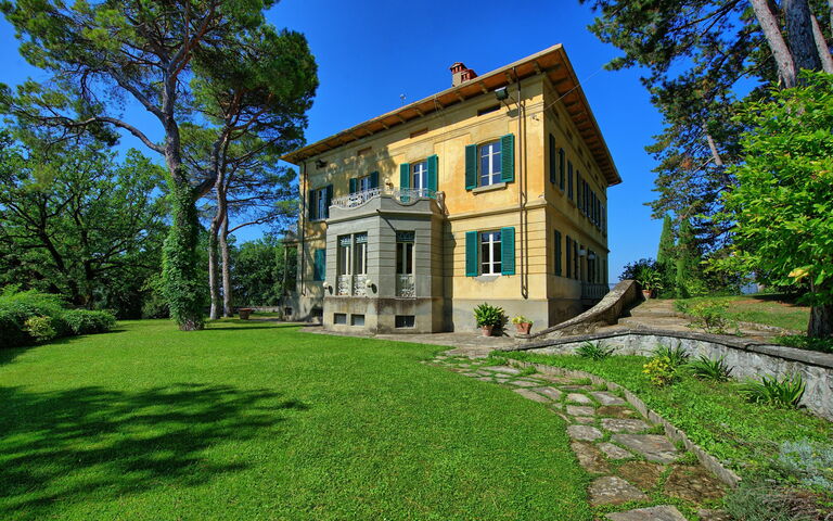 Villa Cuculo: Esterni, Giardino