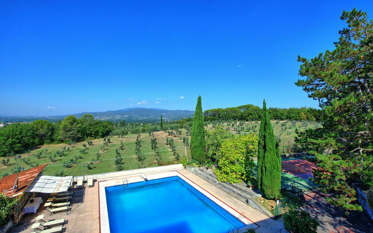 Villa Cuculo: Giardino, Piscina