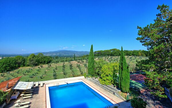 Villa Cuculo: Giardino, Piscina