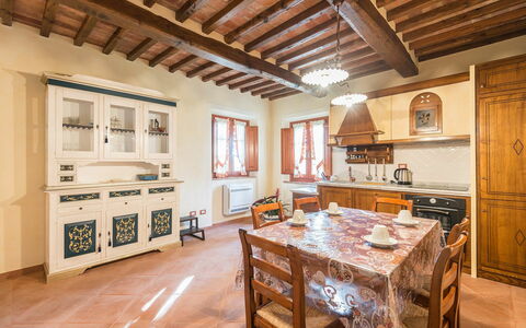 Alloggio Turchese: Cucina, Sala da pranzo