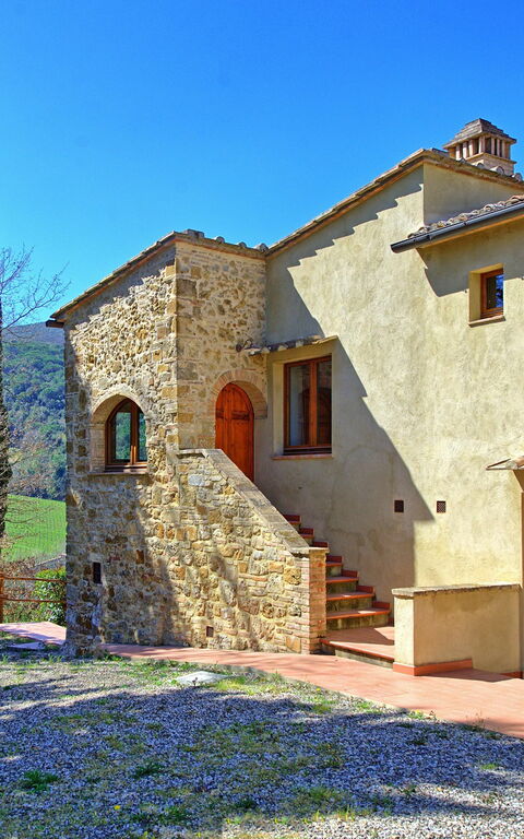 Villa Panizzi: all'aperto, Esterni