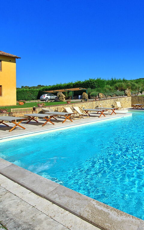 Villa Il Caggio: all'aperto, Entrata Principale, Esterni, Piscina