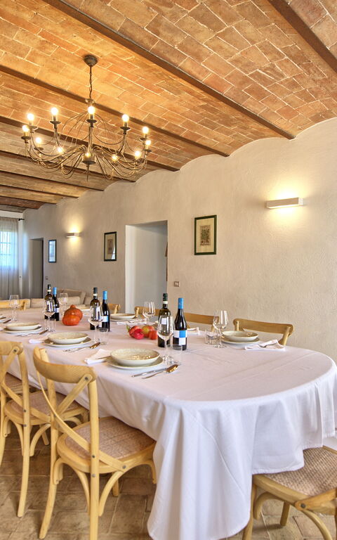 Villa Il Caggio: Sala da pranzo, Soggiorno