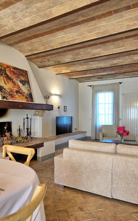 Villa Il Caggio: Sala da pranzo, Soggiorno