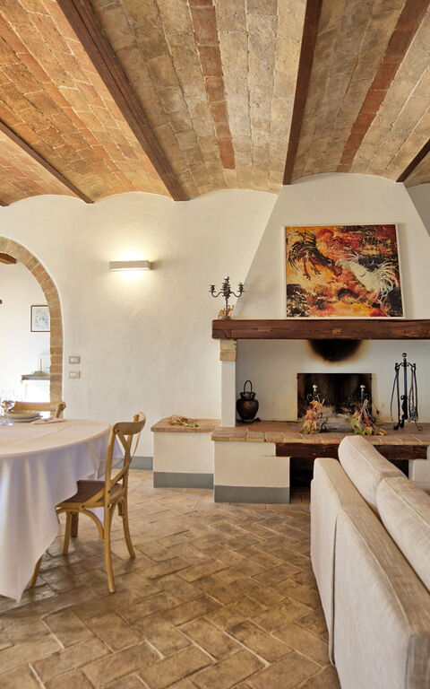 Villa Il Caggio: Sala da pranzo, Soggiorno
