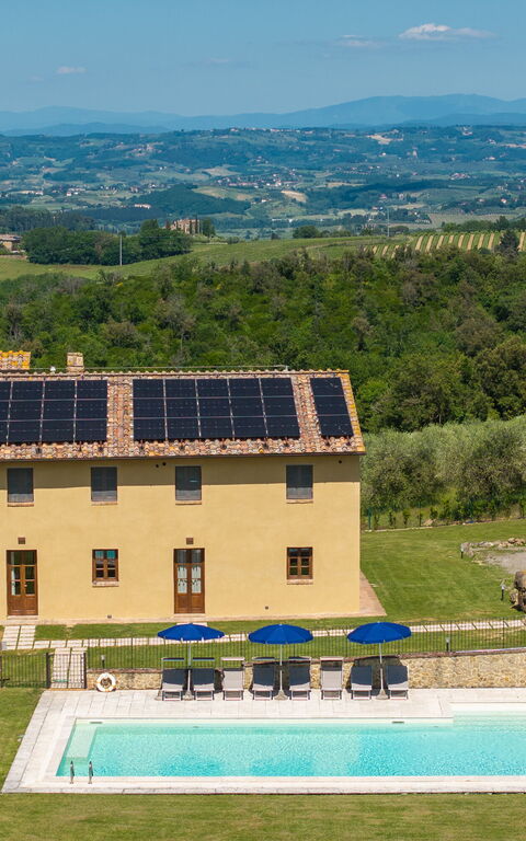 Villa Il Caggio: all'aperto, Esterni, Giardino, Piscina, Vista Panoramica