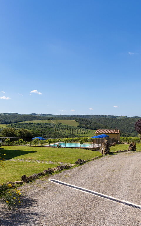 Villa Il Caggio: all'aperto, Esterni