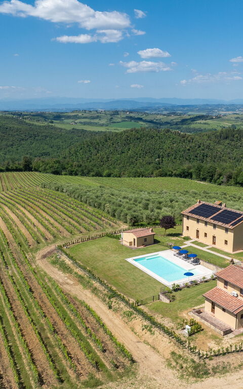Villa Il Caggio: Vista Panoramica