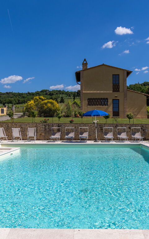 Villa Il Caggio: all'aperto, Esterni, Piscina